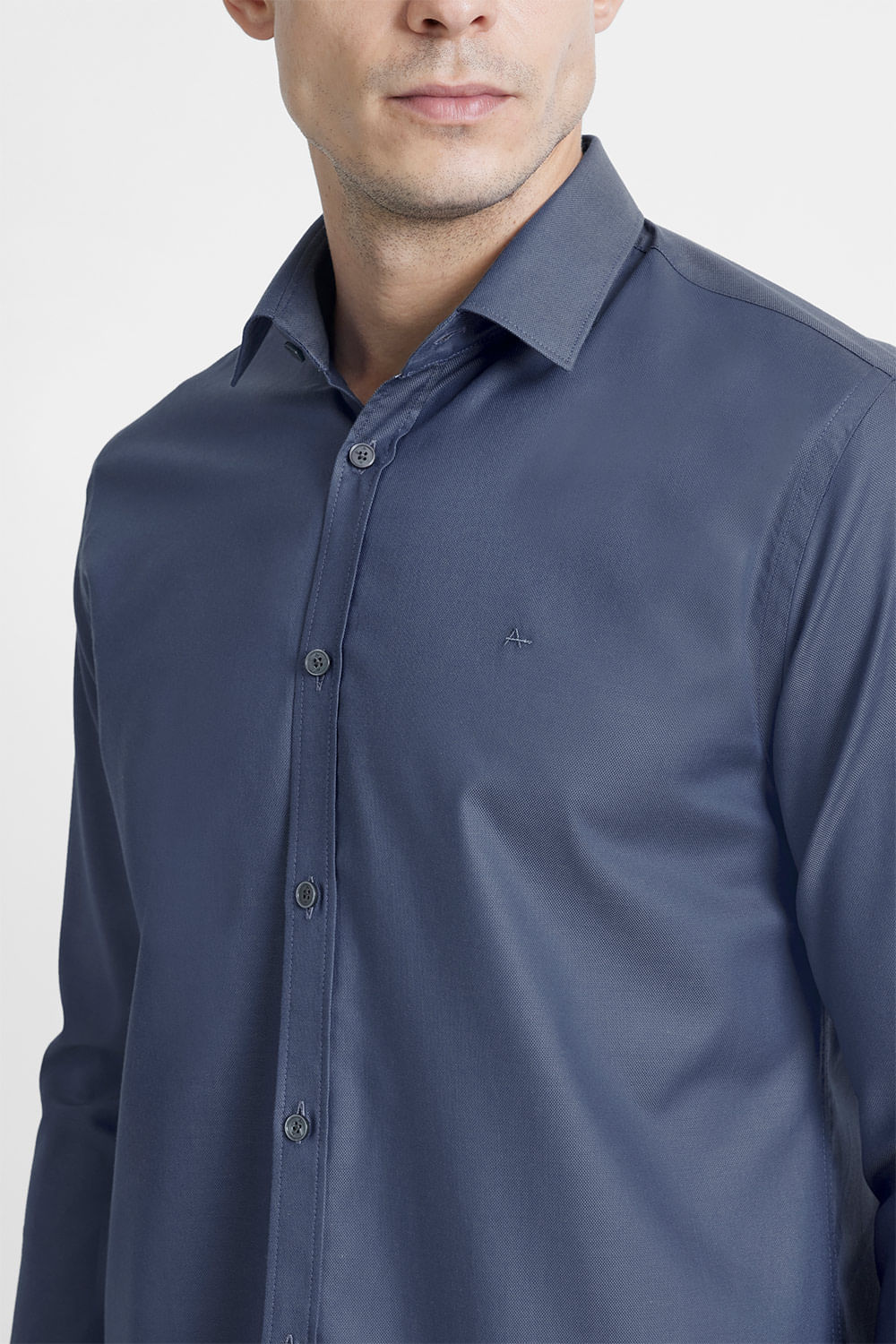 Camisa Manga Longa Cosmo Slim em Algodão Pima Fio 60 Azul - Aramis - Loja  de Roupa Masculina: Polo, Camisa, Alfaiataria e mais