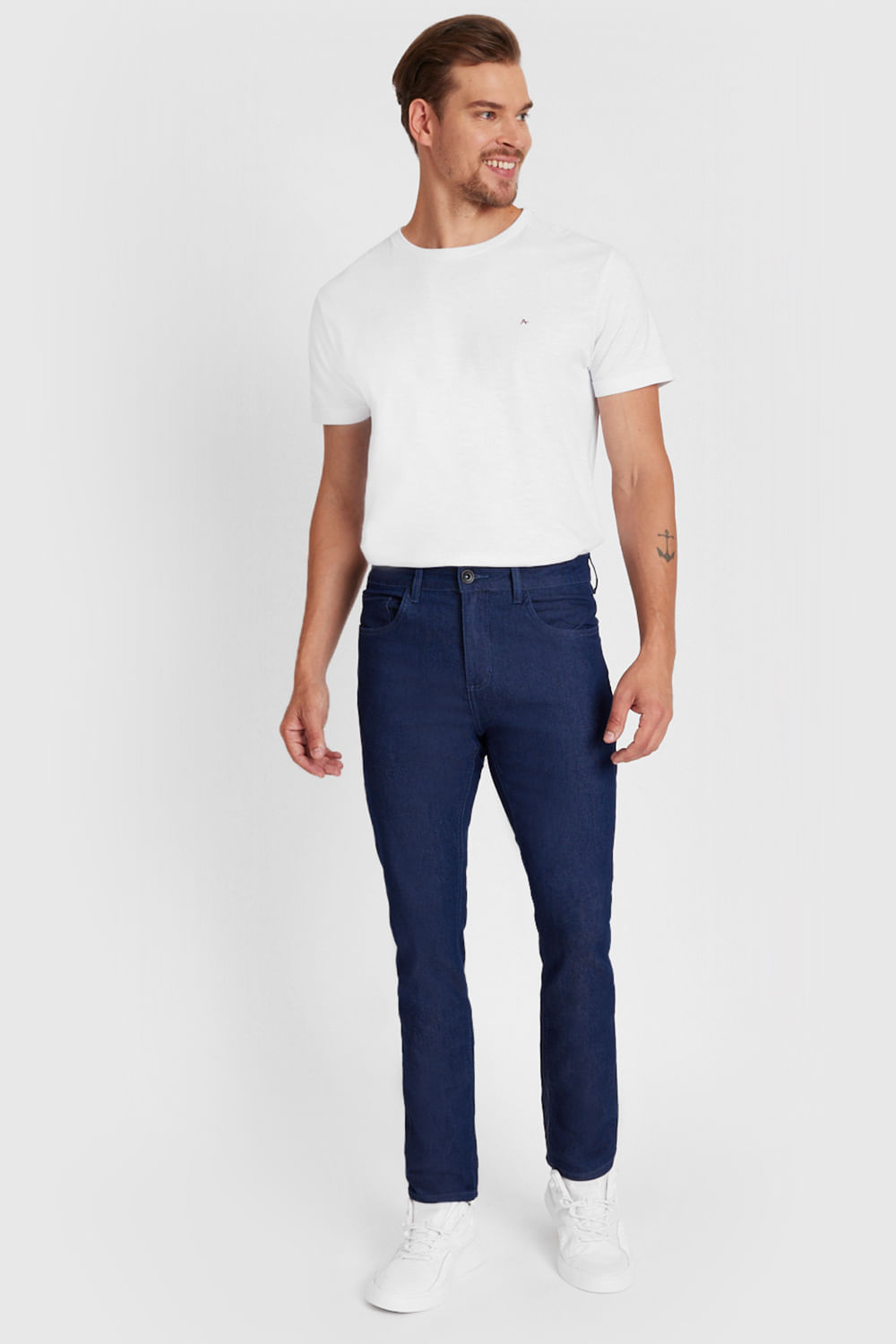 Calça Jeans Regular Raw Denim Azul Escuro - Aramis - Loja de Roupa  Masculina: Polo, Camisa, Alfaiataria e mais