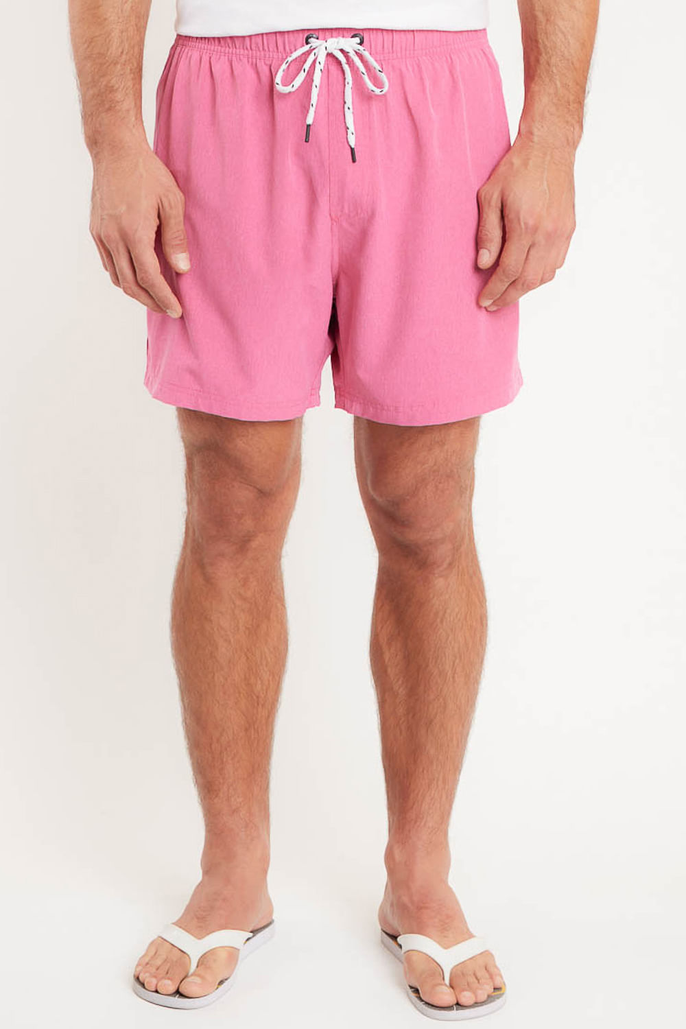 Shorts de Elástico Mescla Color - Aramis