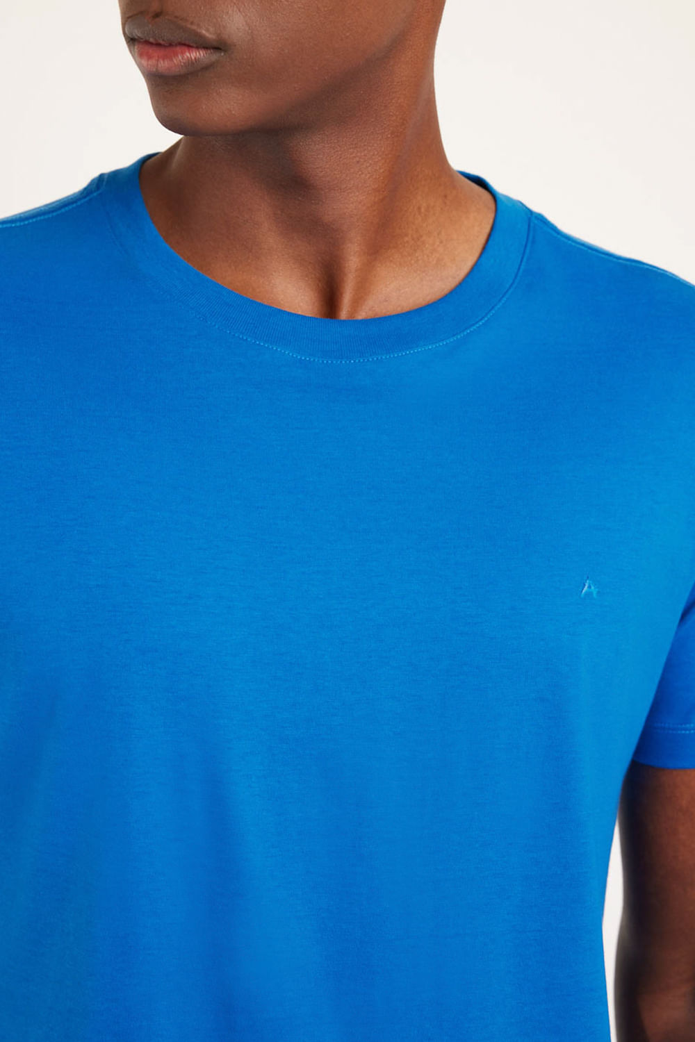 Camiseta de Algodão Peruano Premium Royal