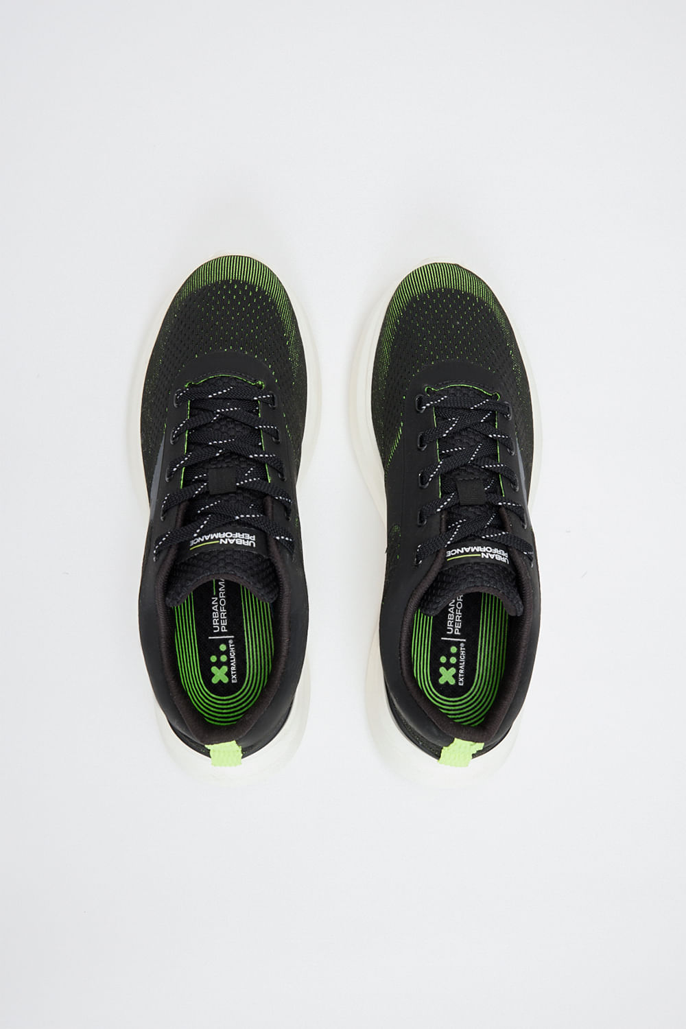 Tênis Urban Perfomance Active Aero Preto/ Lime