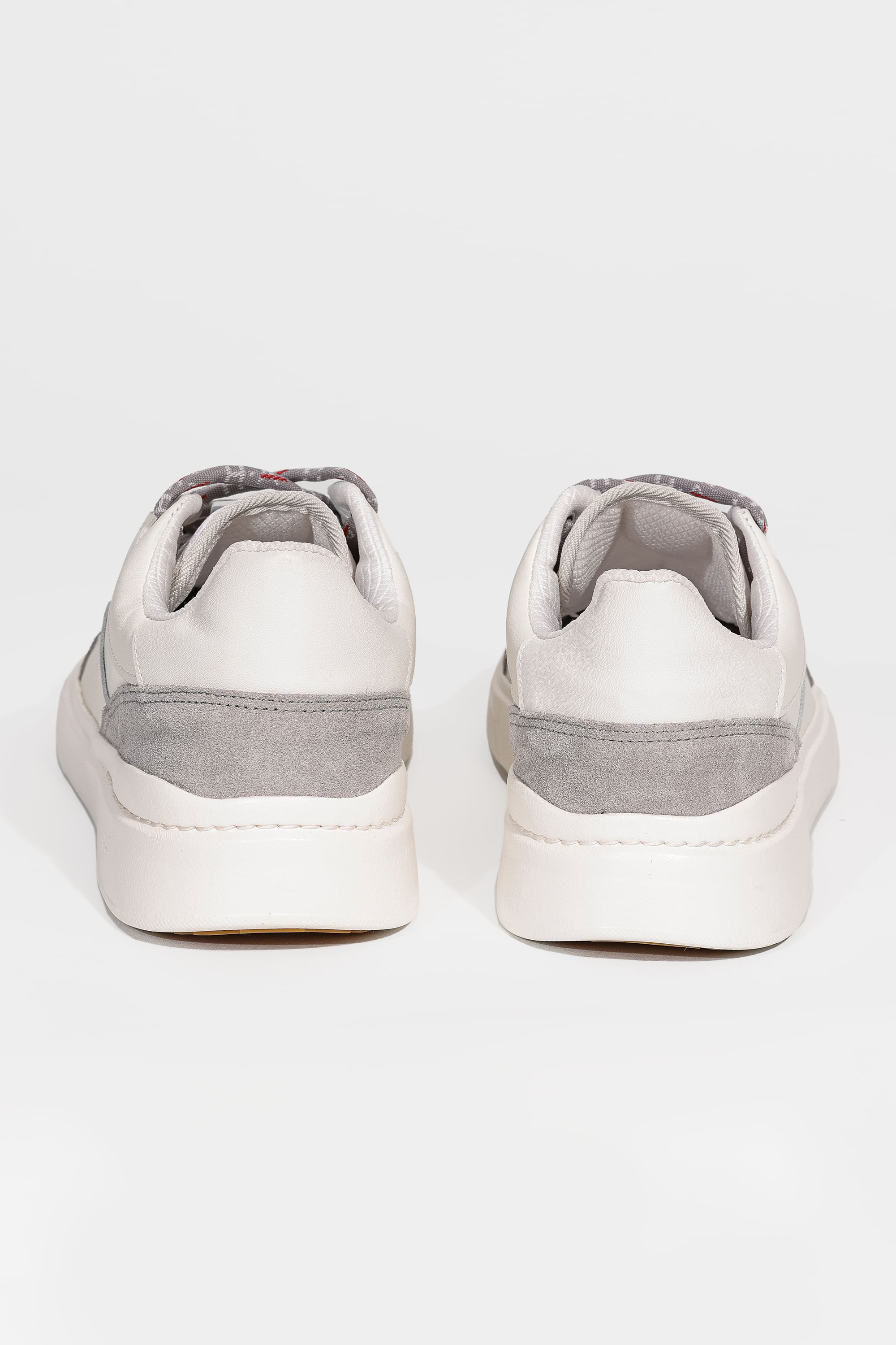 Tênis H;a Sneak High - Collab Alexandre Herchcovitch Branco Com Cinza
