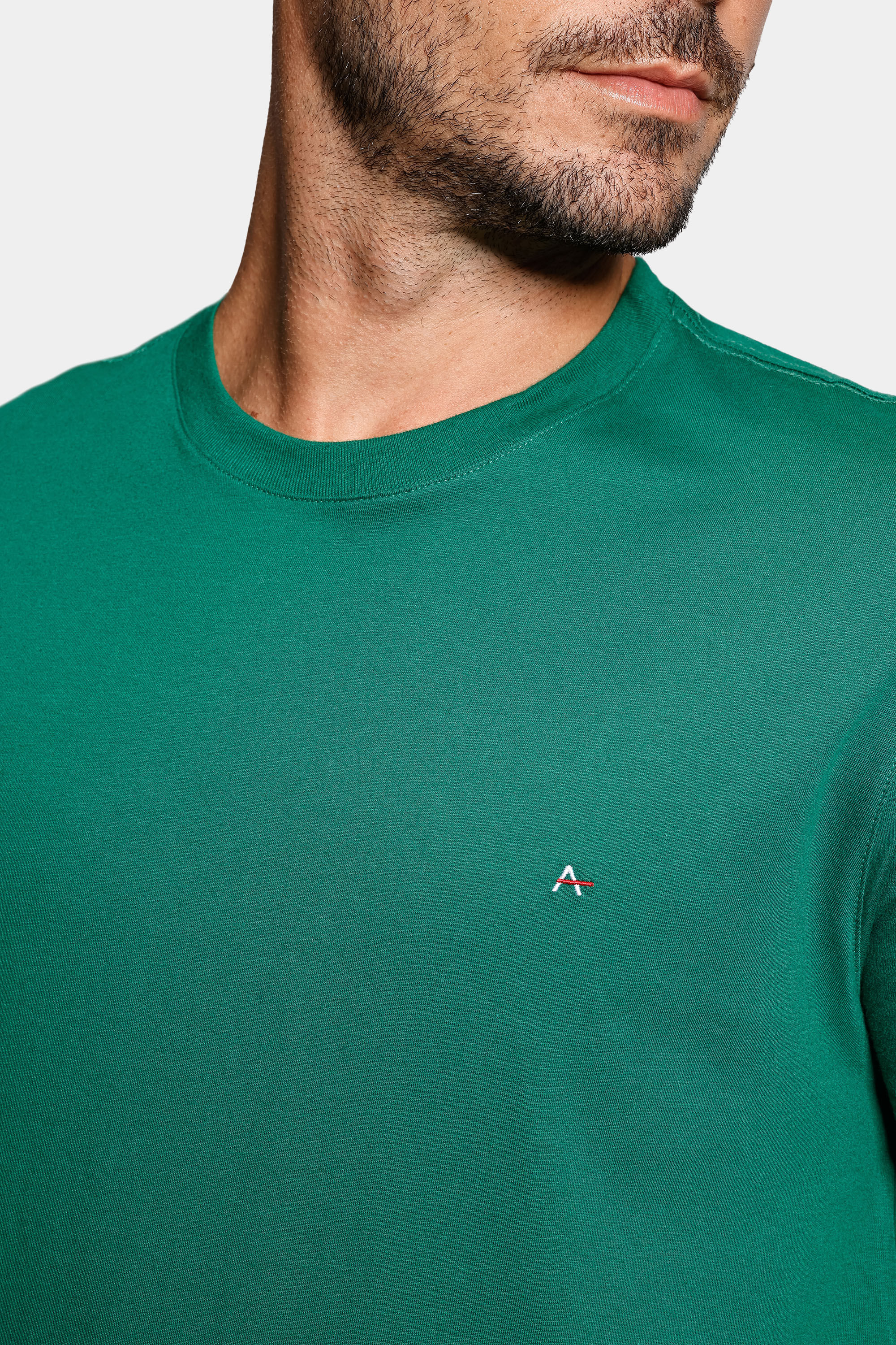 Camiseta Básica Verde Amazonia