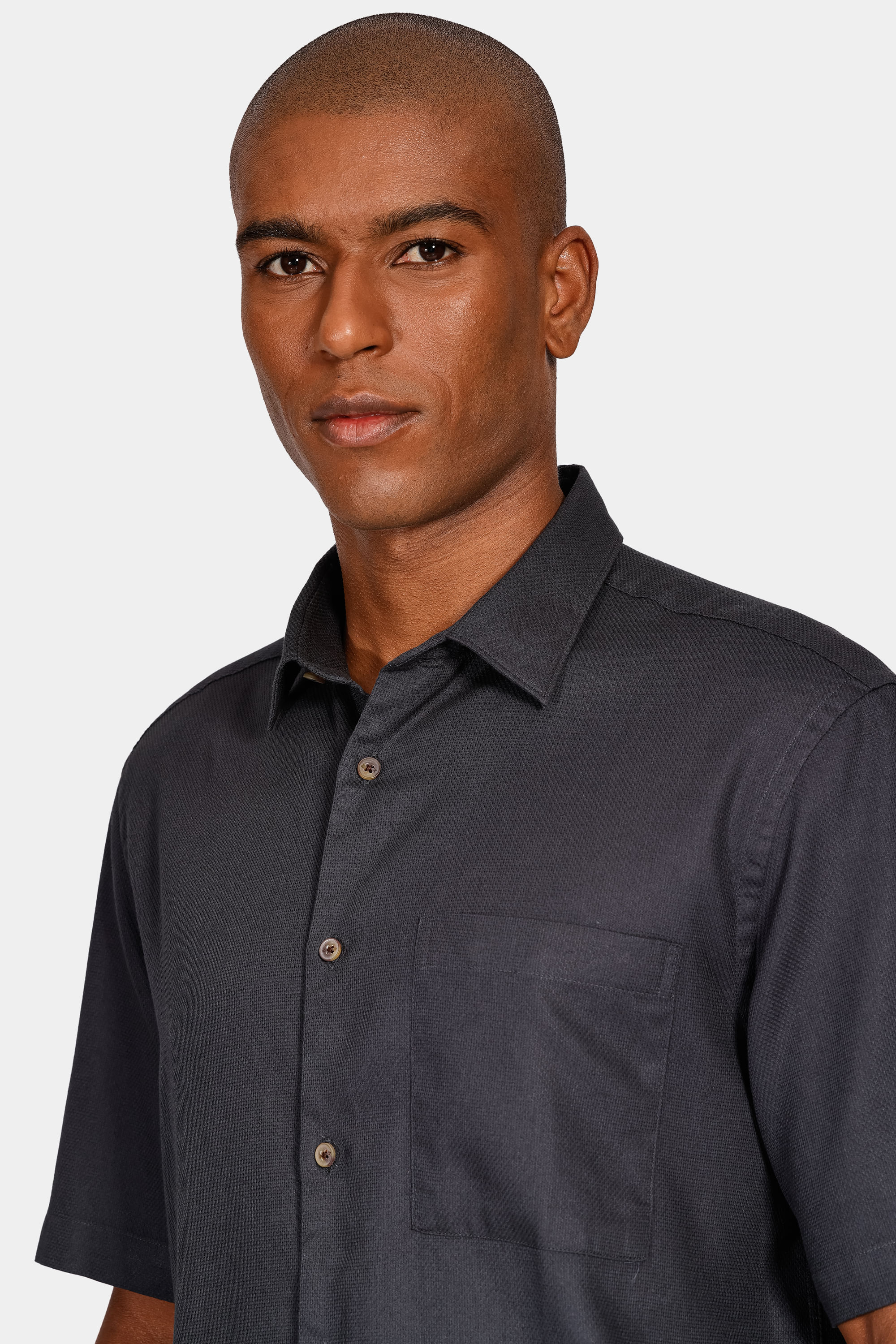 Camisa Manga Curta Move Regular Ampla Maquineta Hive Marinho Escuro