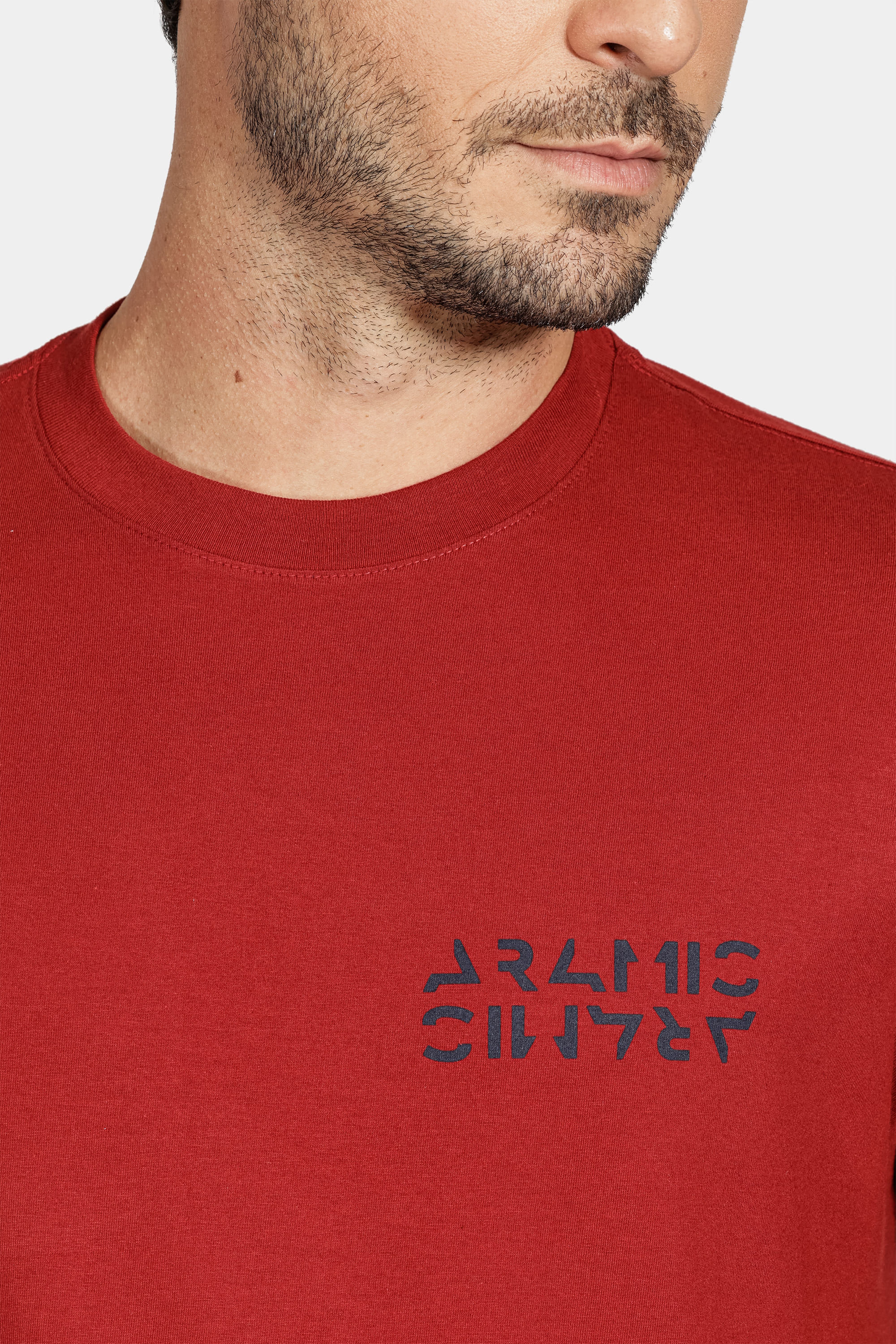 Camiseta Manga Curta Legends Vermelho Carmim