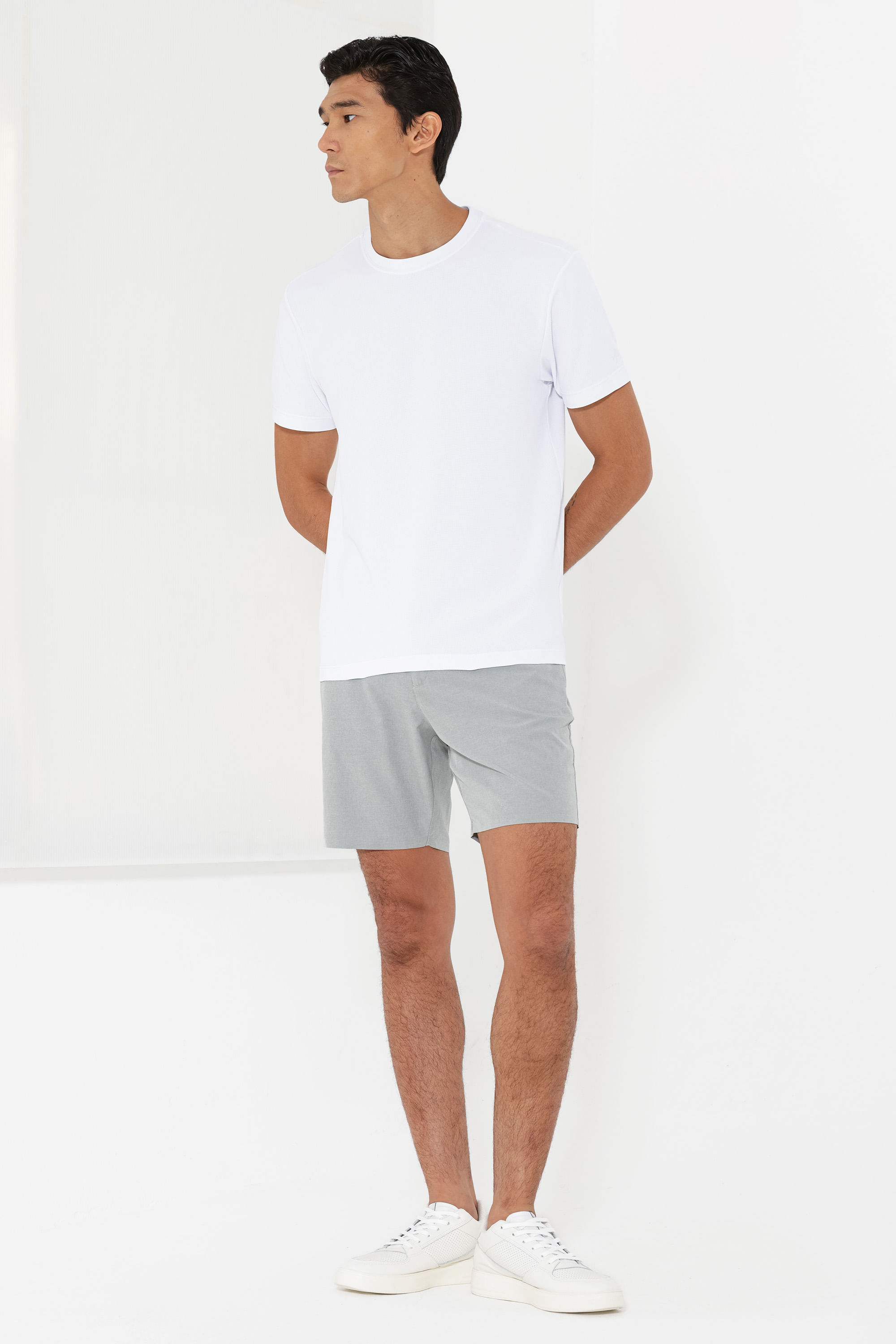 Camiseta Piquet Everyday Branco