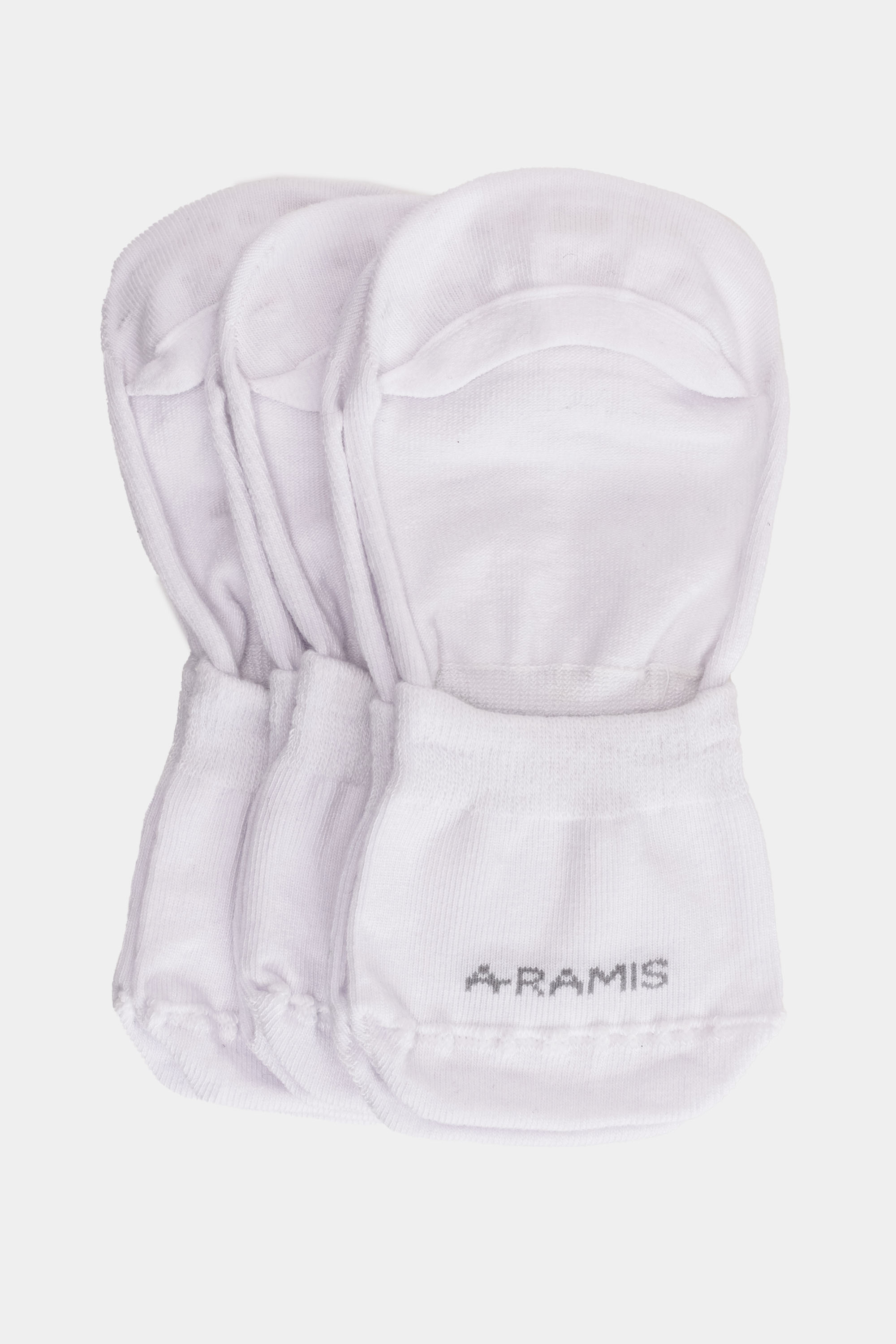 Kit Meia Invisível Algodão Branco