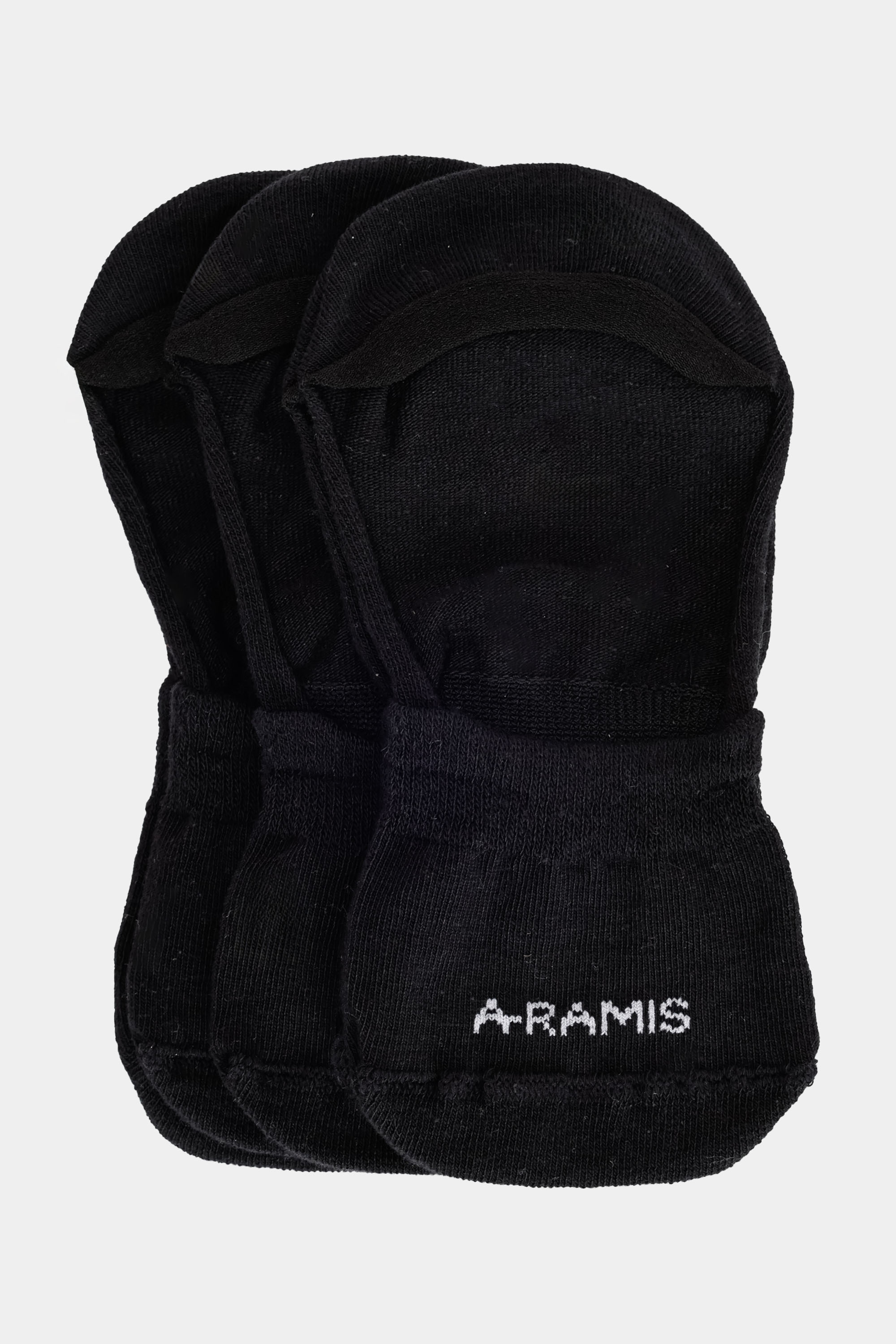 Kit Meia Invisível Algodão Preto