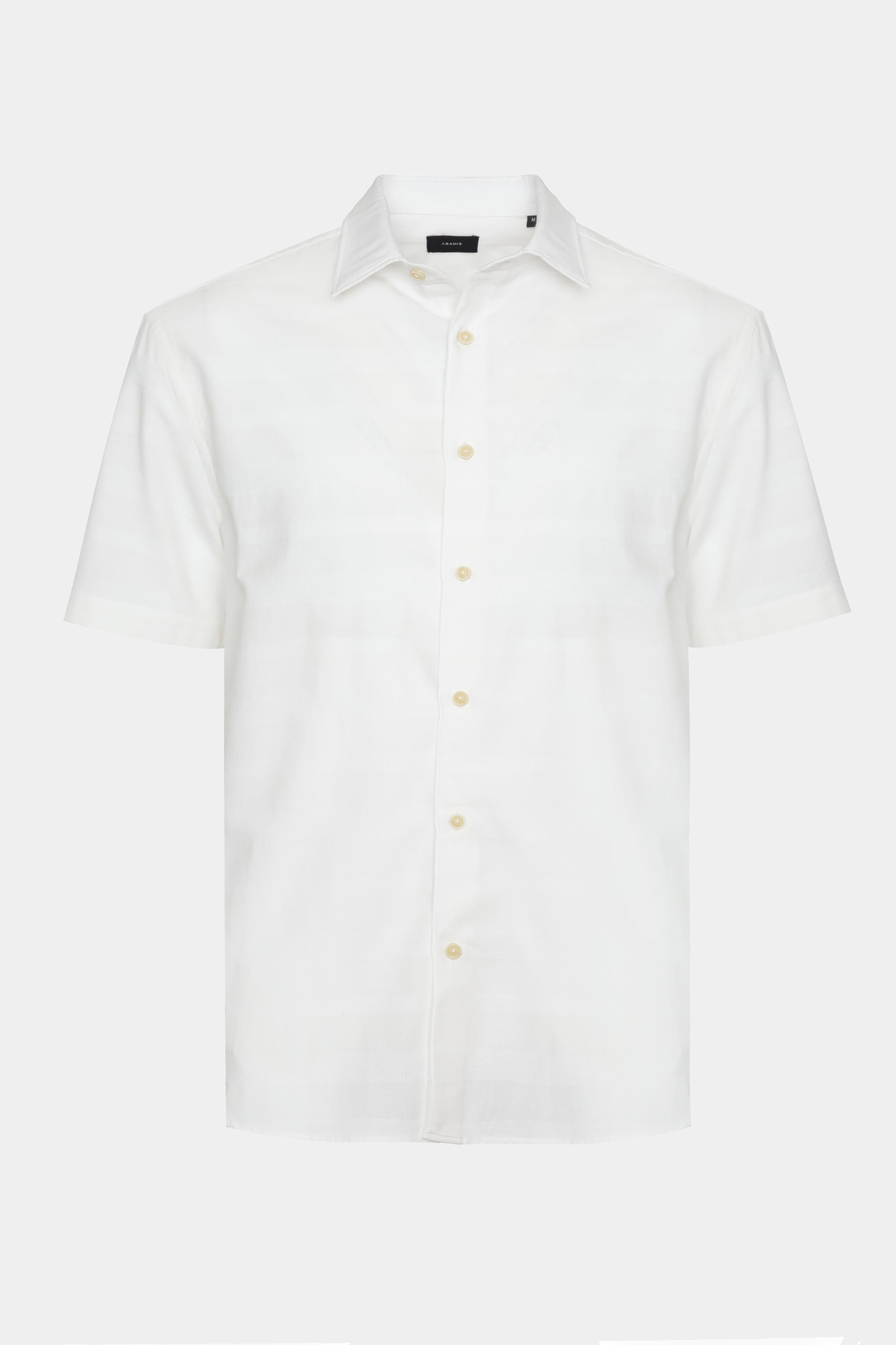 Camisa Regular Flamê Listrado Off White