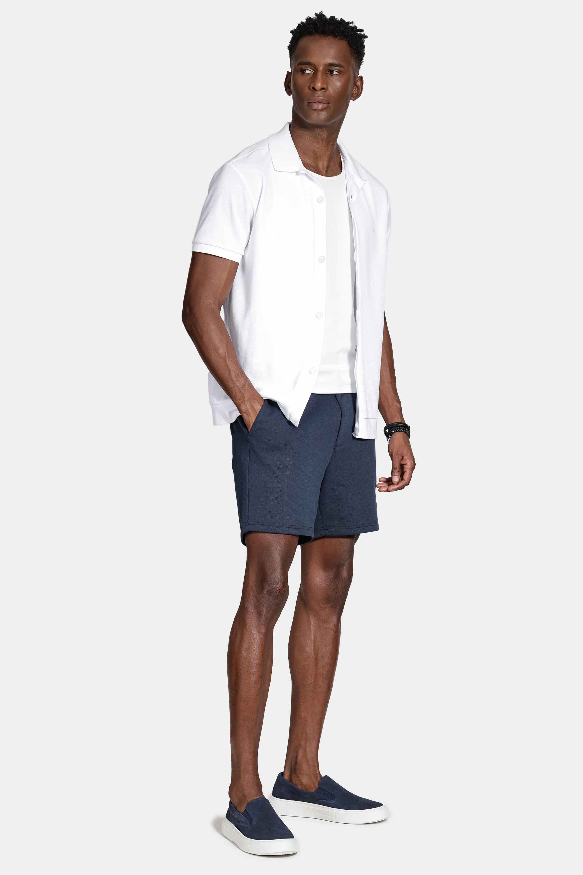 Tenis Slip On Camurça Aramis Marinho