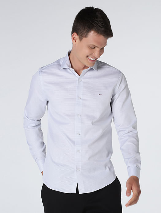 camisa social super slim