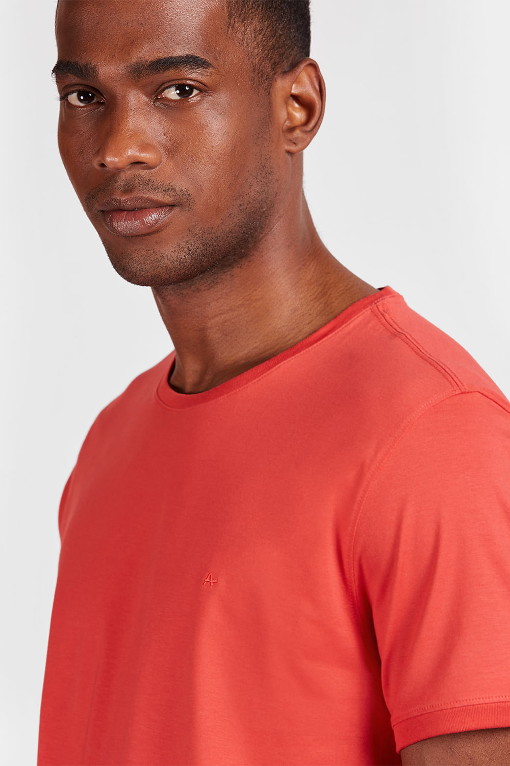 Camiseta Manga Curta Algodão Pima Melancia